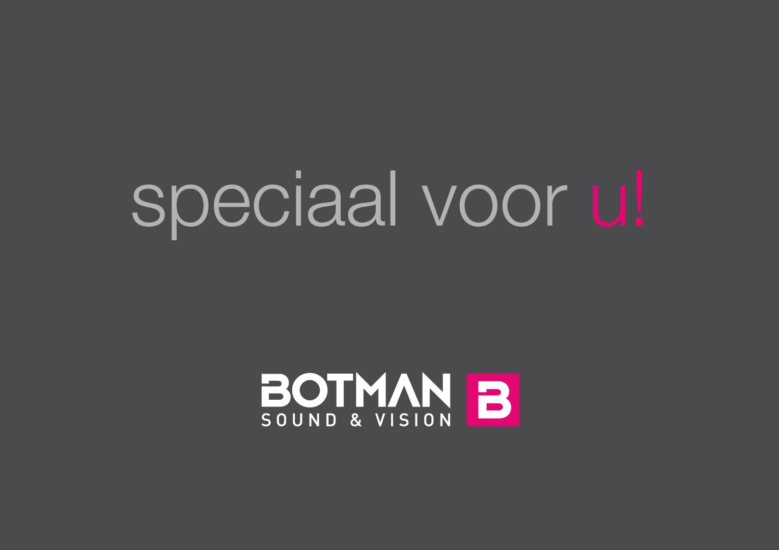 Botman Sound & Vision Cadeaubon 10 euro