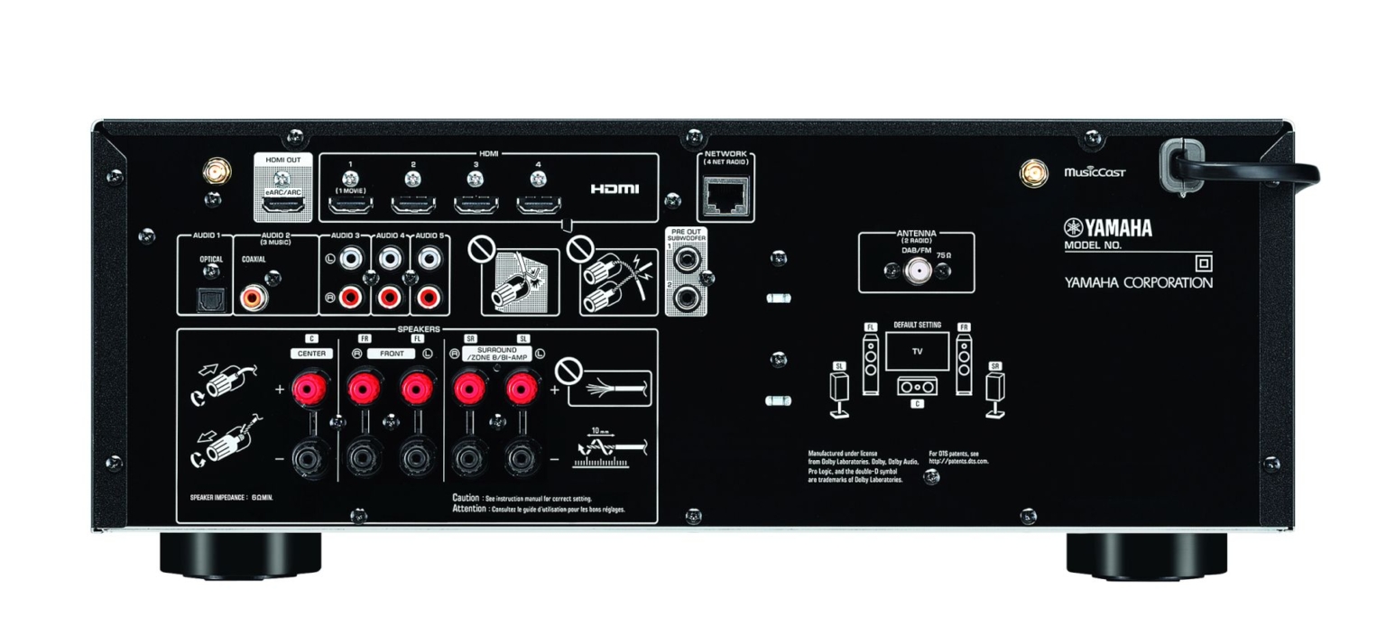 Yamaha RX-V4A Zwart • Botman Sound & Vision
